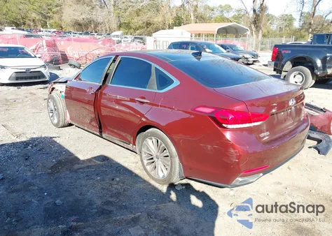 2016 Hyundai Genesis 3.8 z USA, uszkodzony, nr VIN KMHGN4JE4GU115040